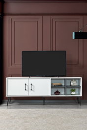 Hanah Home Şile 3612 Soporte para TV Blanco y Antracita